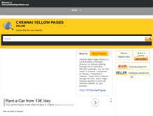 Tablet Screenshot of chennaiyellowpagesonline.com